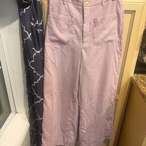 Lavender Wide-Leg Pants new with tags, size 8/10